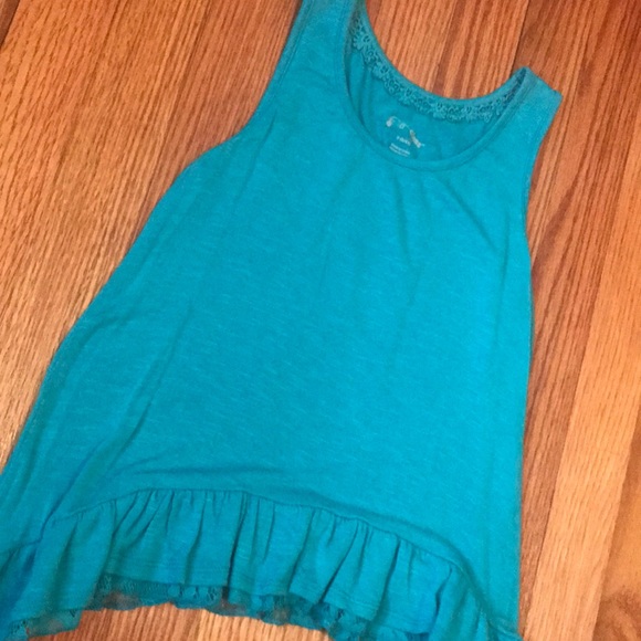 Art Class Girls Small (6/6X) Blue Top - Picture 2 of 5